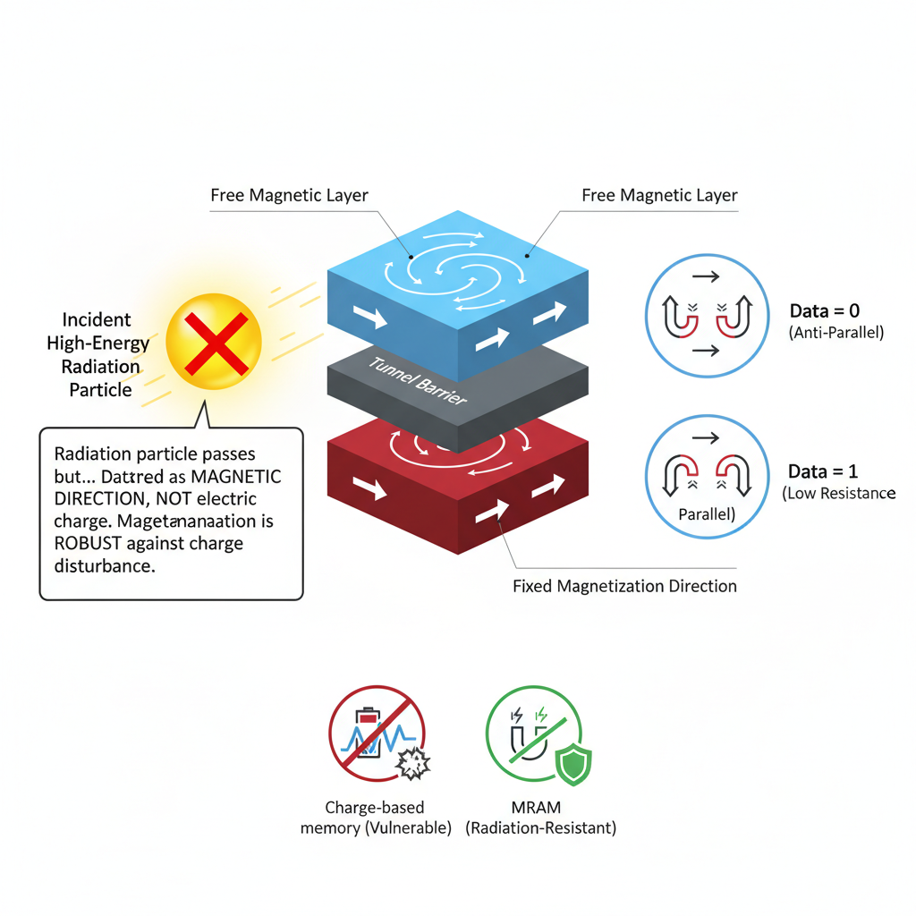 Simple structure diagram of MRAM | TrustCompo