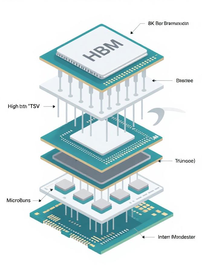 HBM structure